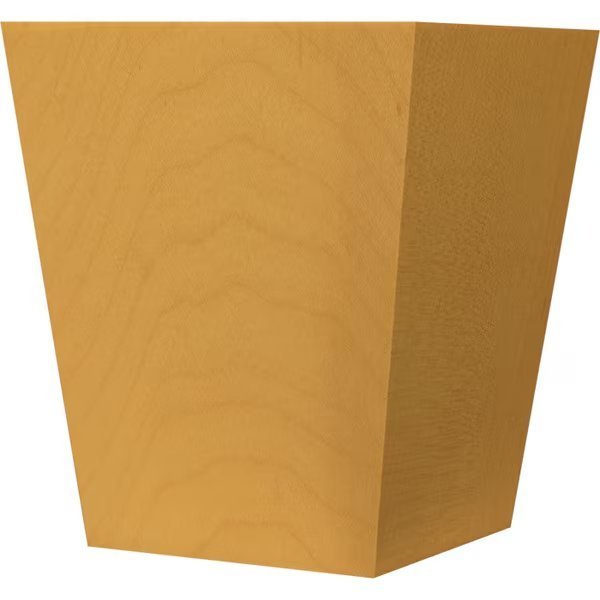 4 1/2 x 3 1/2 Tapered Square Foot in Western Red Cedar, Osborne Wood Products, Mfr#: 4081WRC